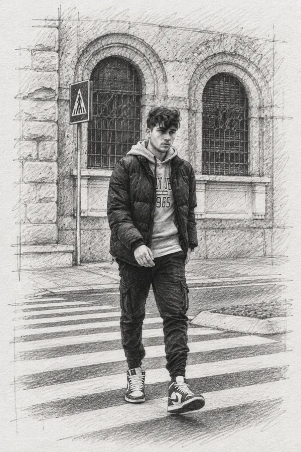 Pencil sketch